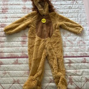 Kids Lion Costume - Brown